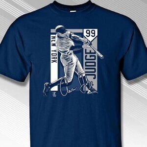 Aaron Judge, New York Yankees Colorblock Tee Shirt Youth New with tags 18/20